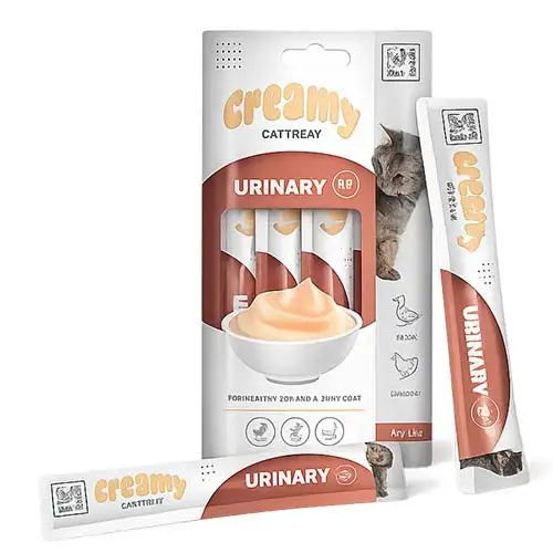 חטיף Creamy שלוק לחתול יורינרי 60 גרם