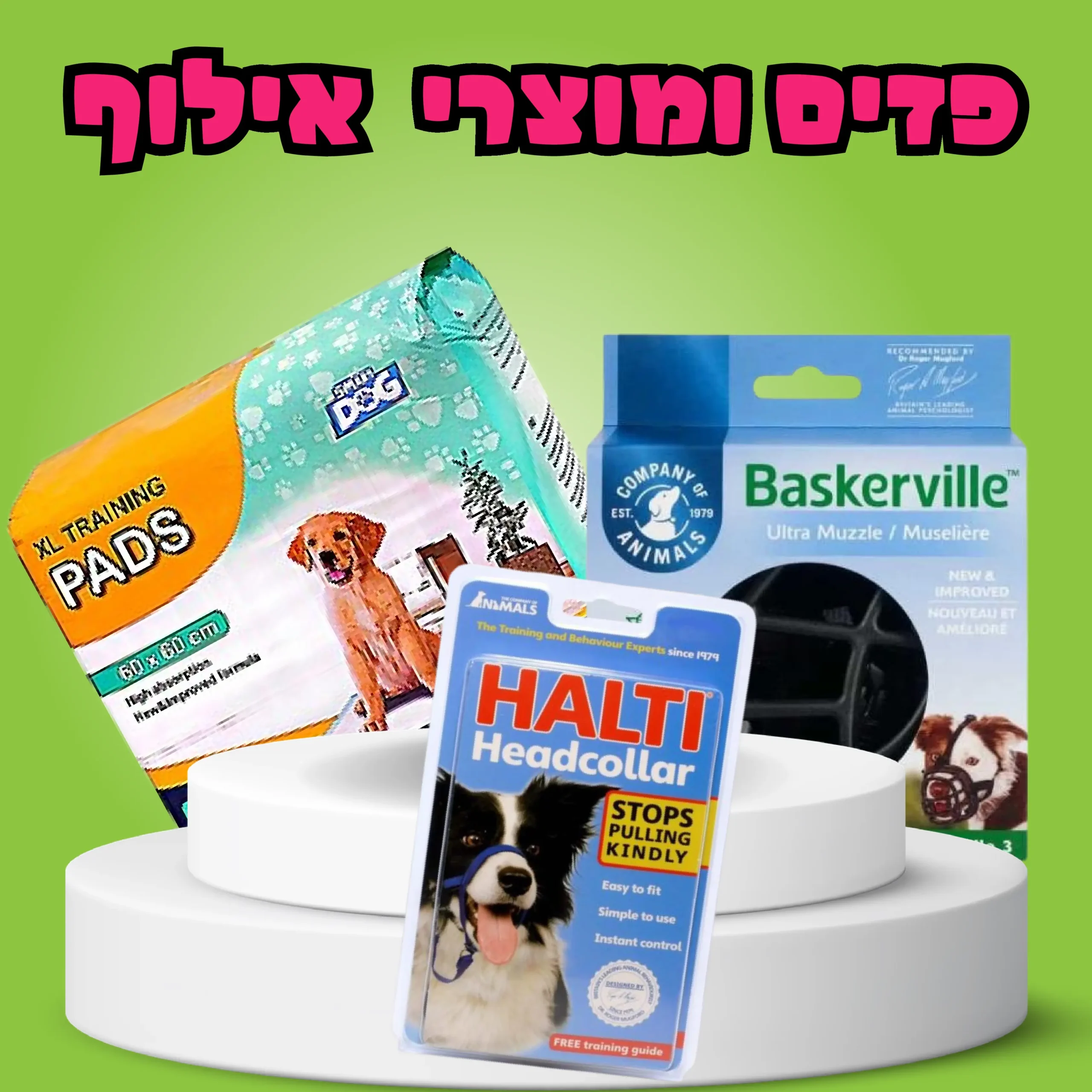 פדים ומוצרי אילוף