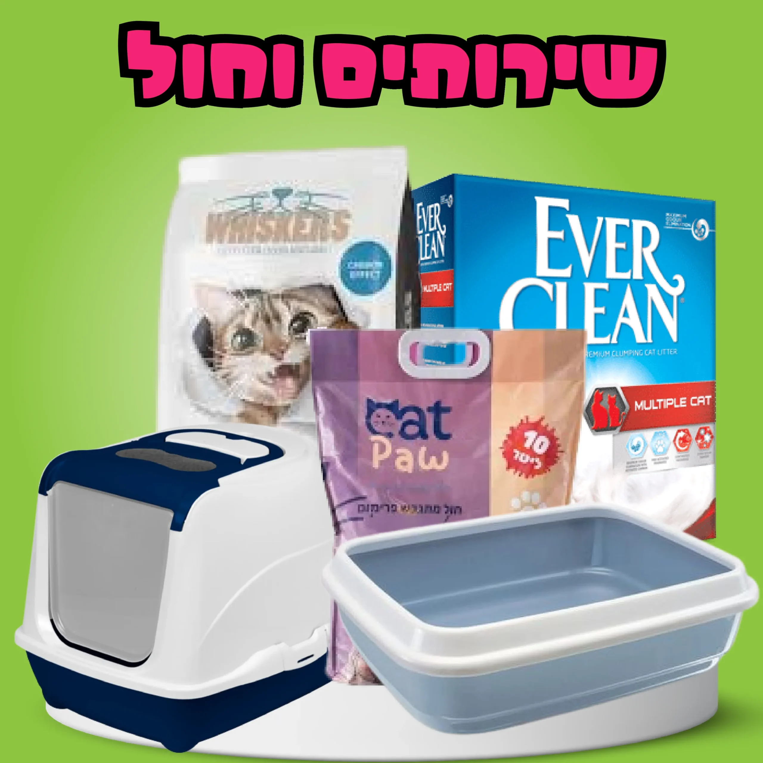 שירותים וחול