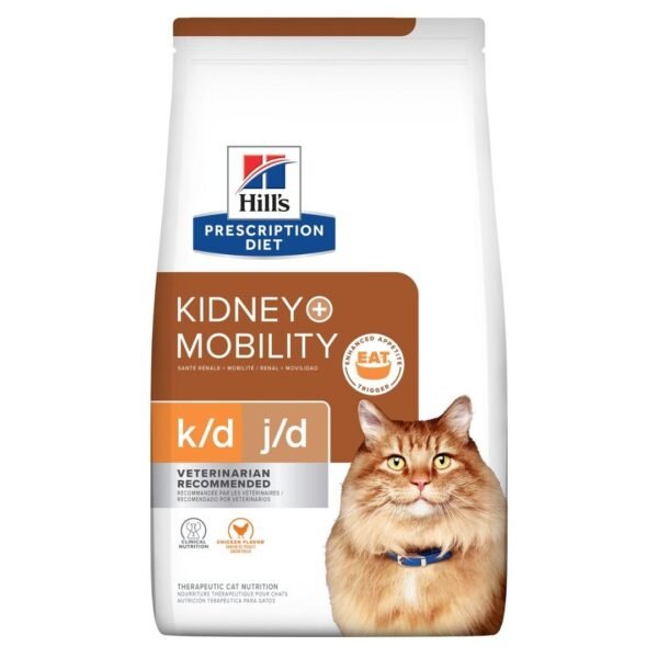 הילס סיינס פלאן רפואי חתול k/d-j/d   kidney-mobility – 3